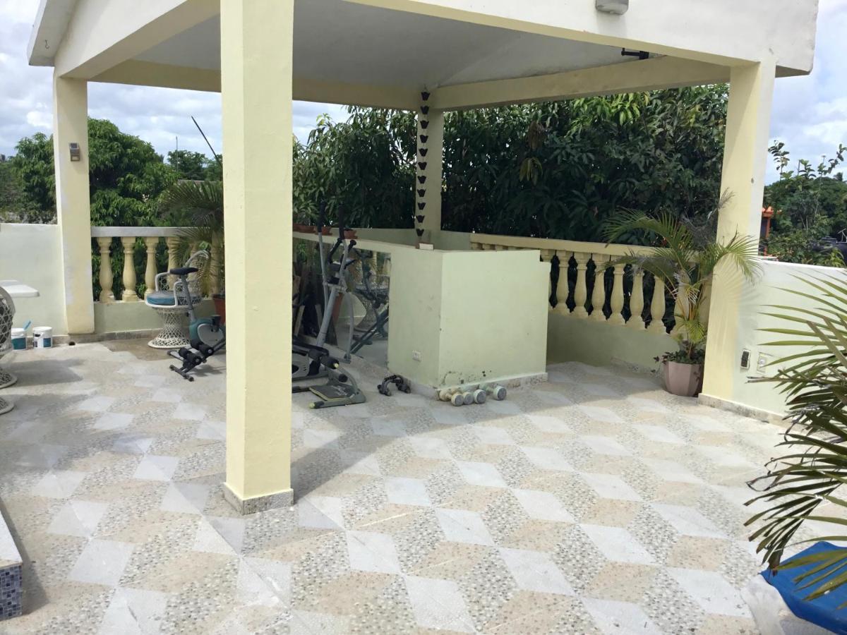 Posada El Sol, Home Near Airport Sdq Boca Chica Luaran gambar